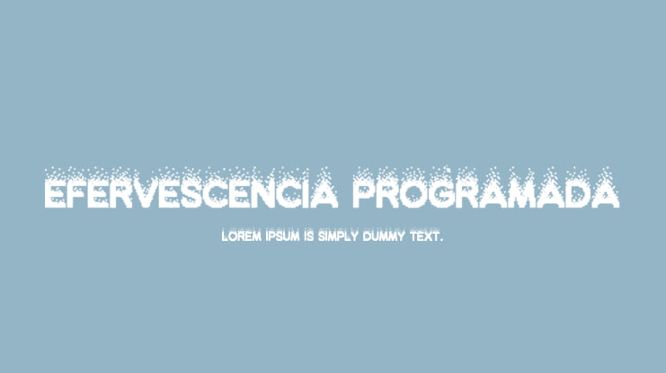 Efervescencia Programada Font