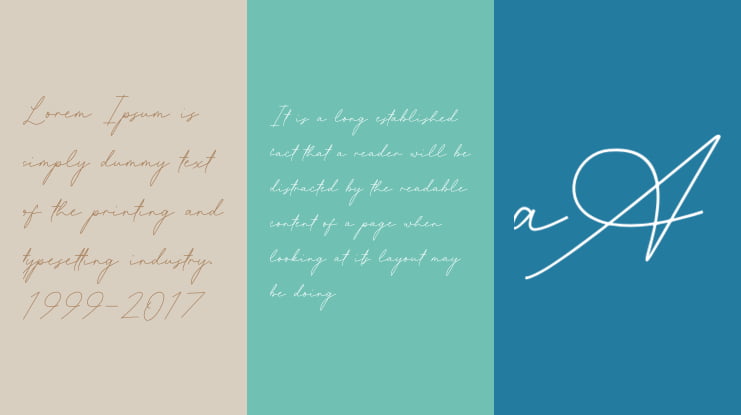 Allena Signature Font