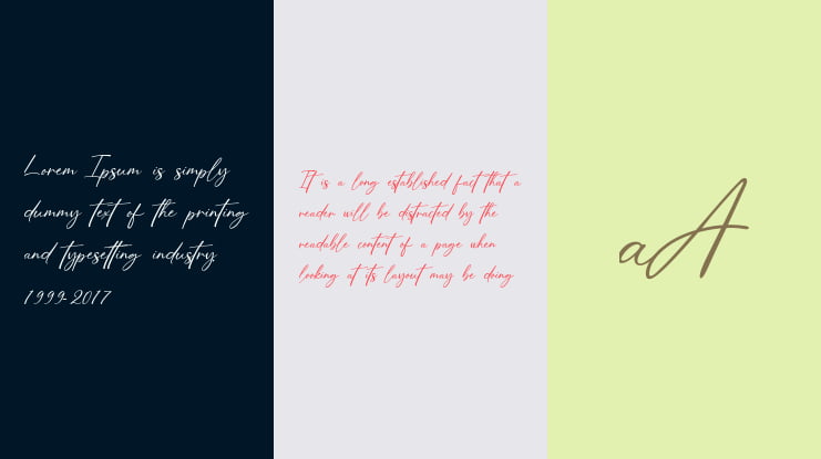 AnthoniaSignature Font