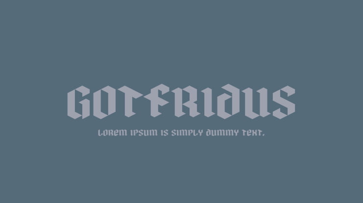 Gotfridus Font