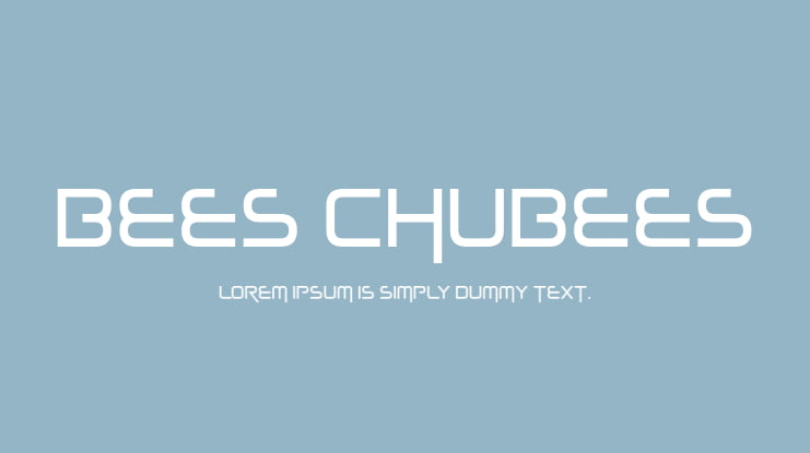 Bees Chubees Font