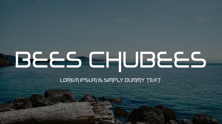 Bees Chubees Font