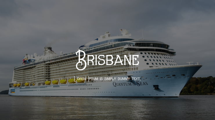 Brisbane Font