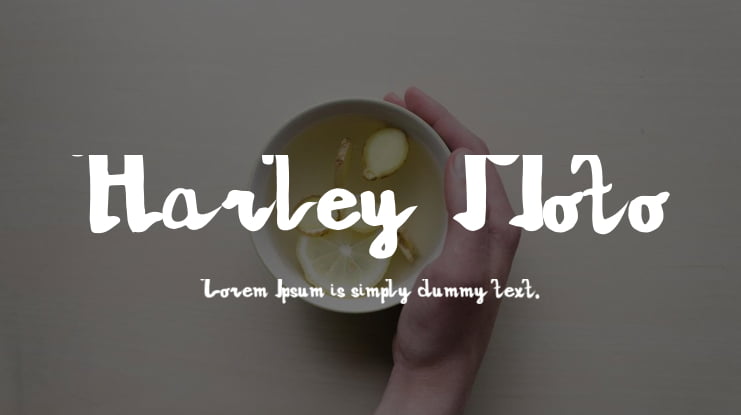 Harley Moto Font