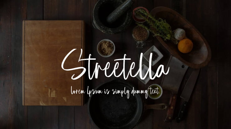 Streetella Font