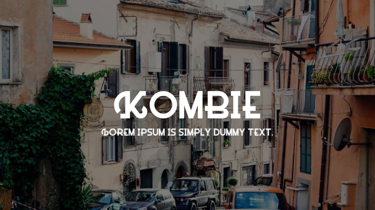 Kombie Font