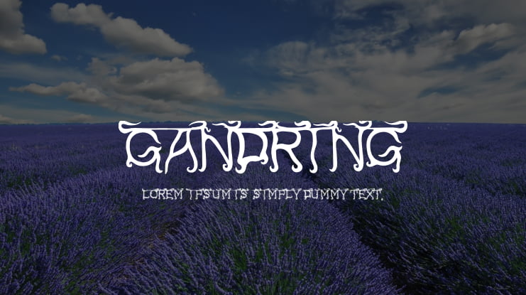 Gandring Font