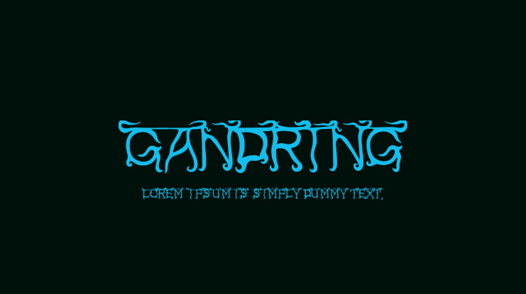 Gandring Font