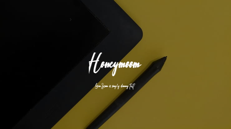 Honeymoom Font