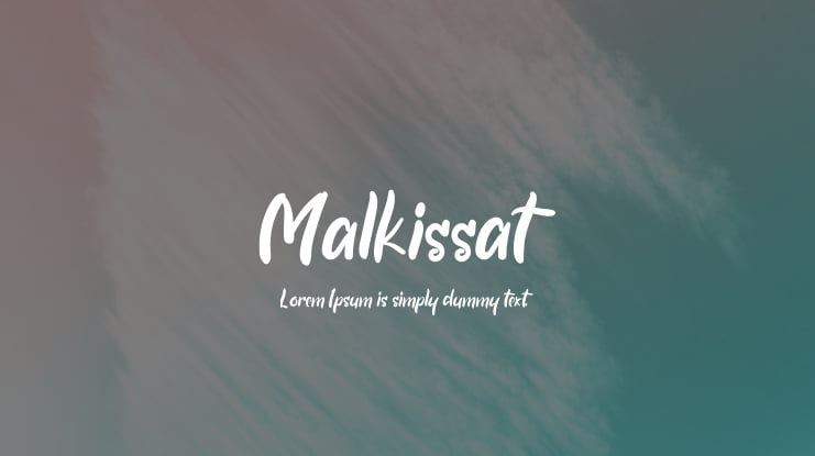 Malkissat Font