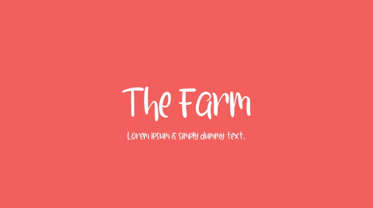 The Farm Font