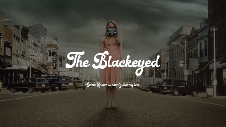 The Blackeyed Font