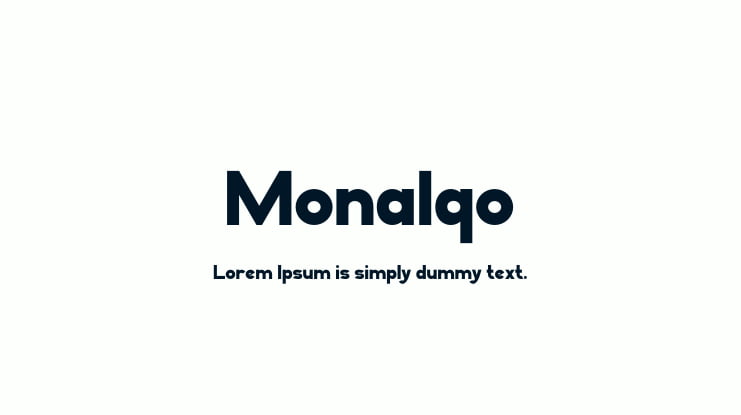 Monalqo Font Family