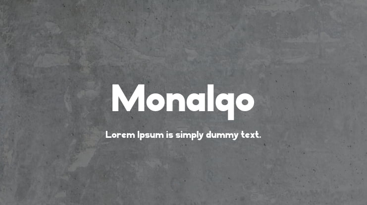 Monalqo Font Family