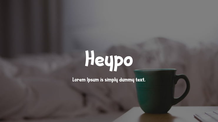 Heypo Font