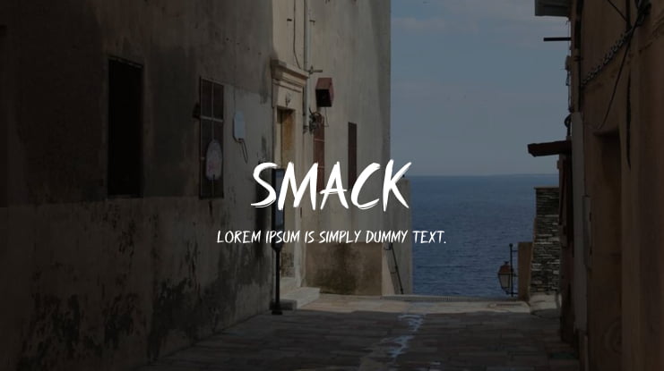 SMACK Font