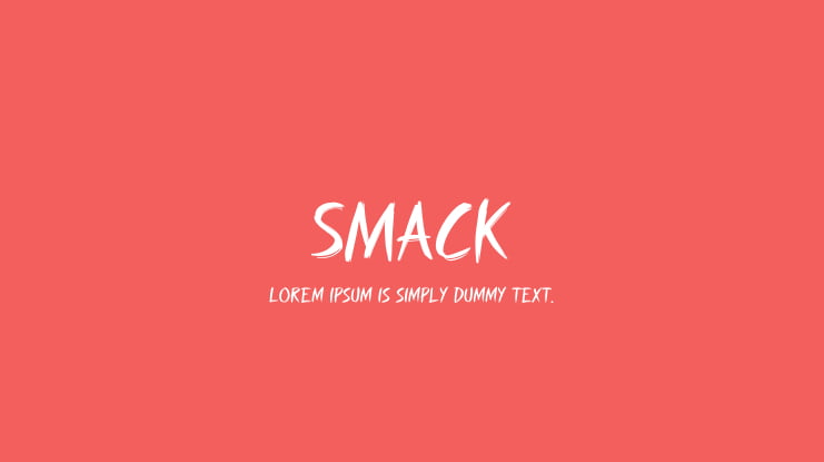 SMACK Font