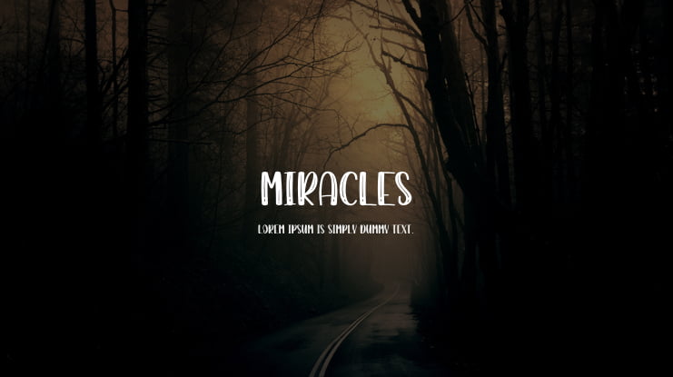 Miracles Font