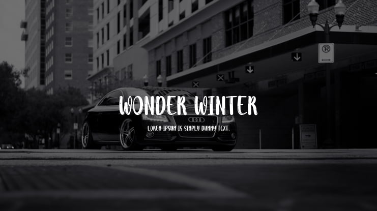 Wonder Winter Font