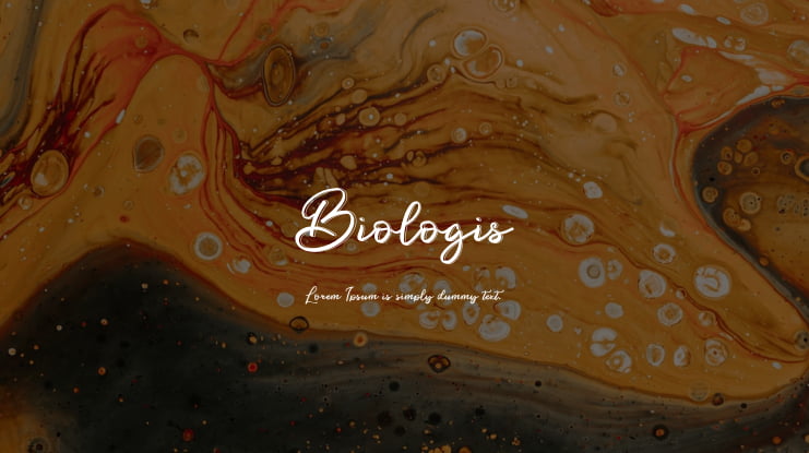 Biologis Font