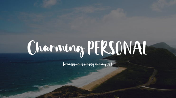 Charming PERSONAL Font