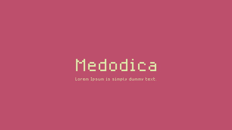 Medodica Font