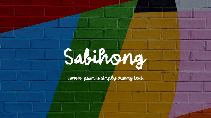 Sabihong Font