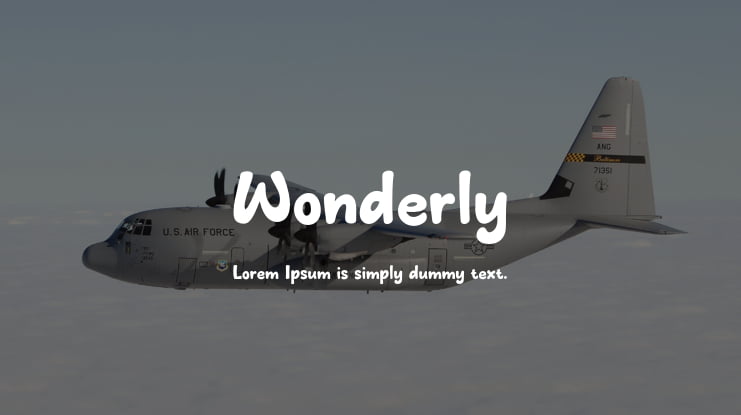 Wonderly Font