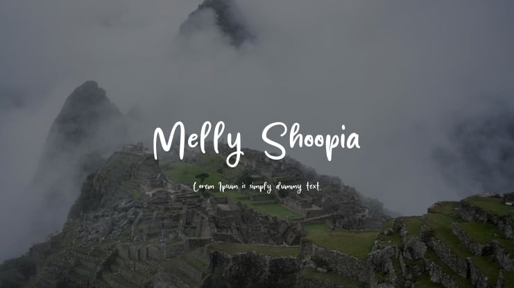 Melly Shoopia Font