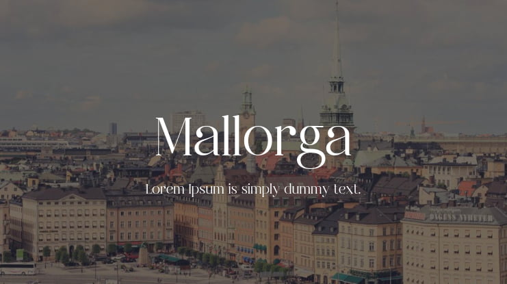 Mallorga Font