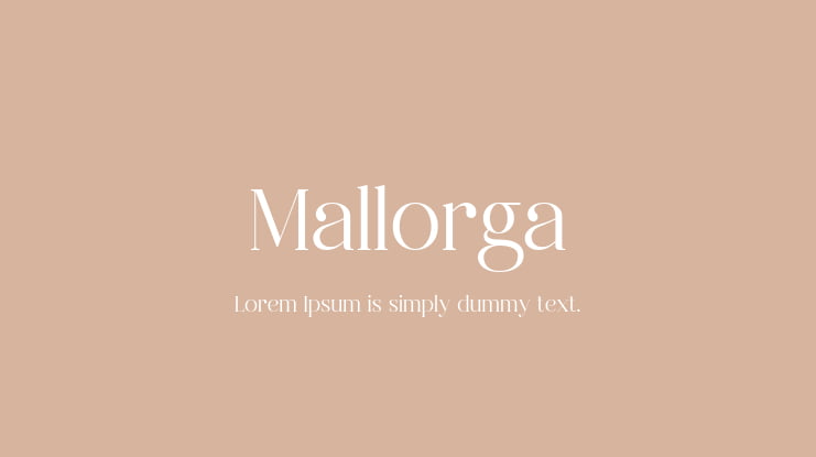 Mallorga Font