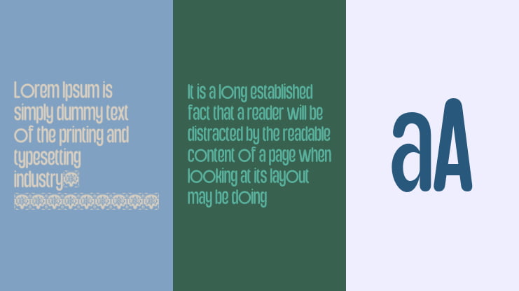 Majored Font Family