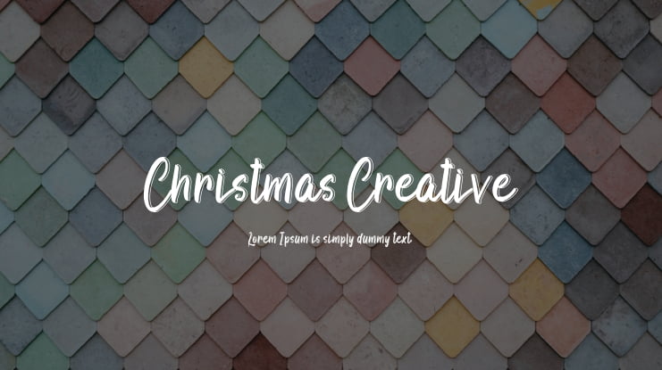 Christmas Creative Font