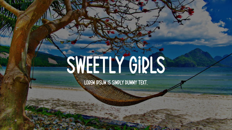 Sweetly Girls Font