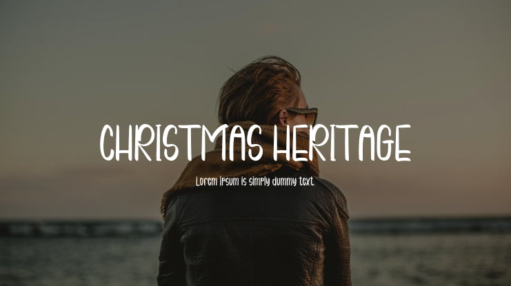 CHRISTMAS HERITAGE Font