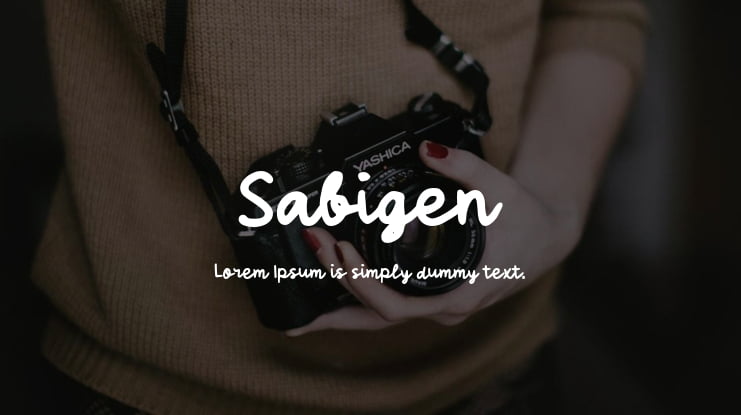 Sabigen Font