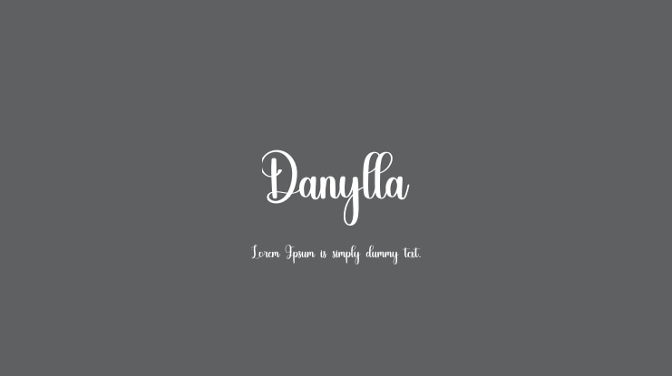 Danylla Font