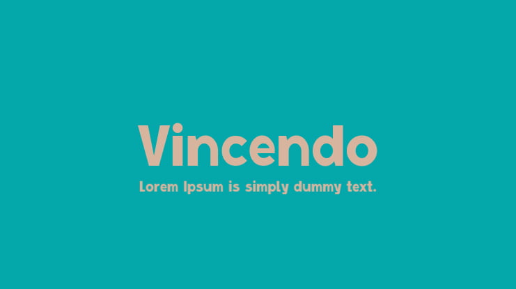 Vincendo Font Family