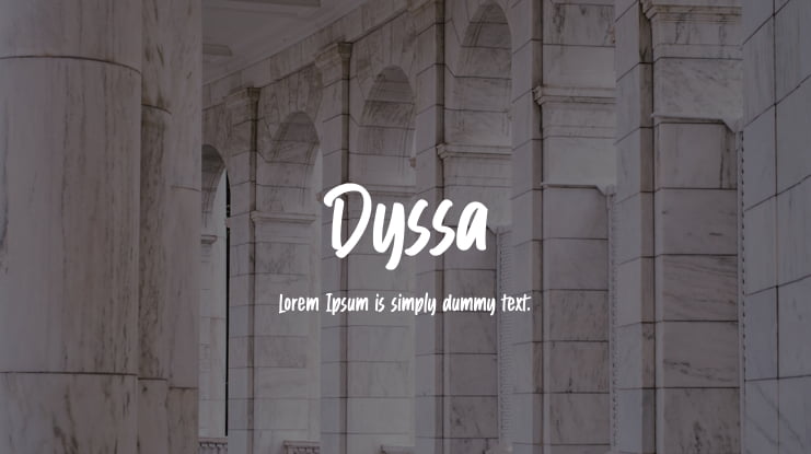 Dyssa Font