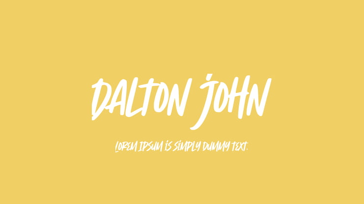 Dalton John Font