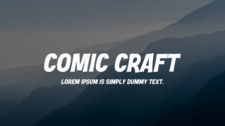 Comic Craft Font