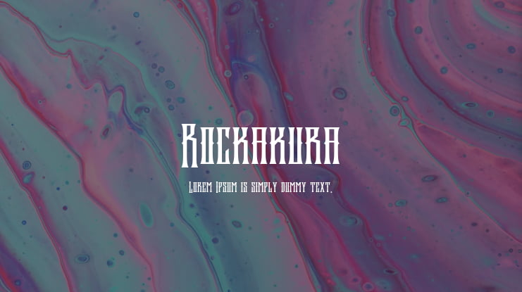 Rockakura Font