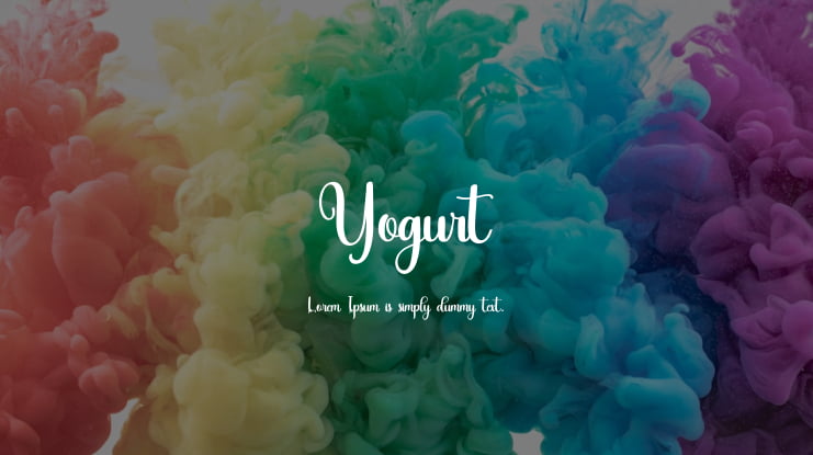 Yogurt Font