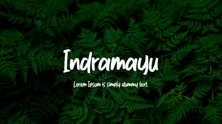 Indramayu Font