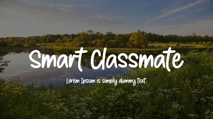 Smart Classmate Font