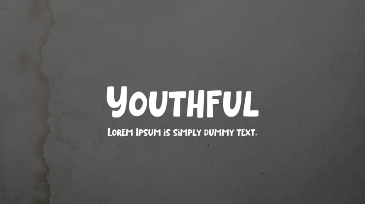 Youthful Font