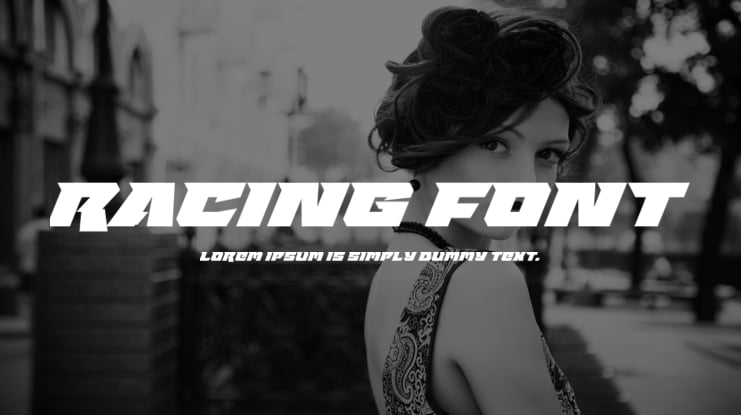 Racing Font