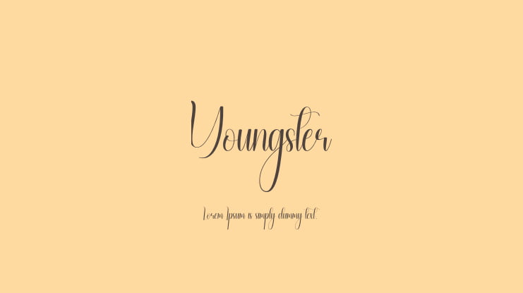 Youngster Font