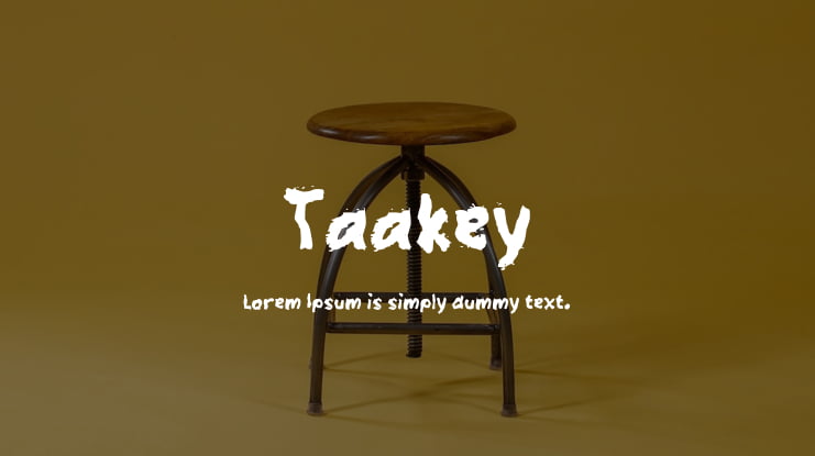 Taakey Font