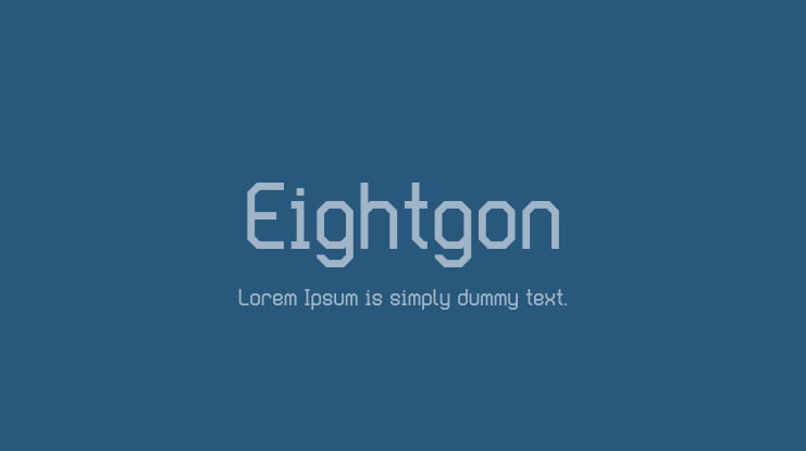 Eightgon Font Family